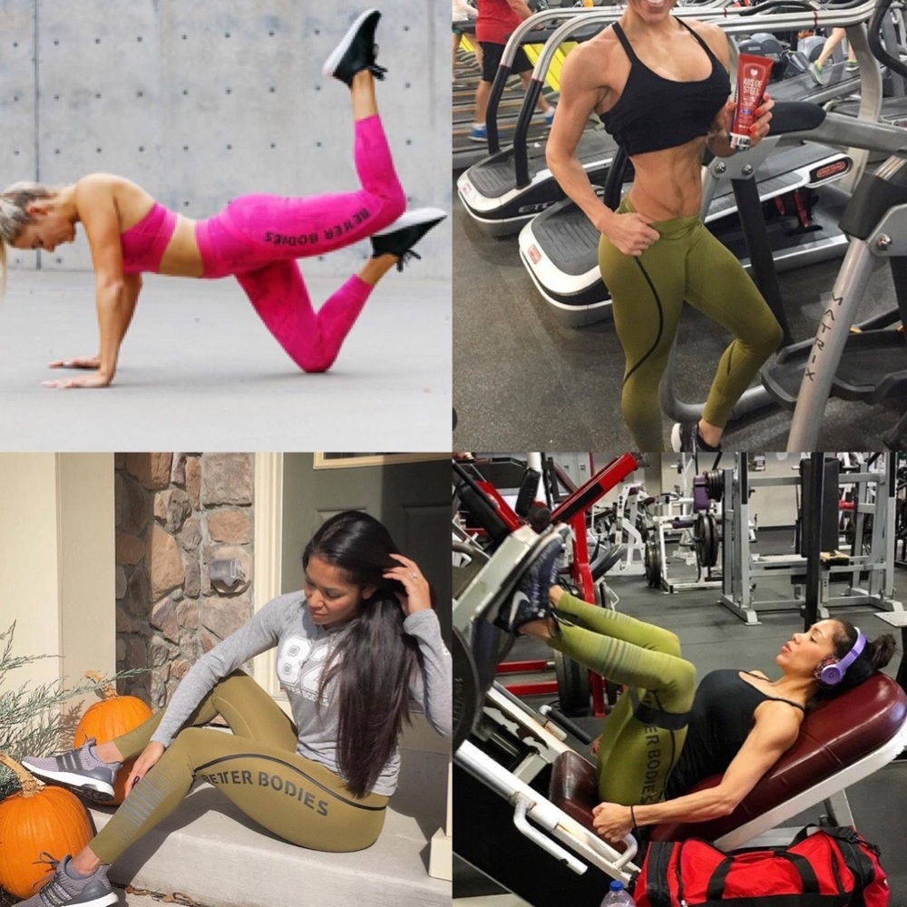 2 BETTER BODIES leggings. XS.